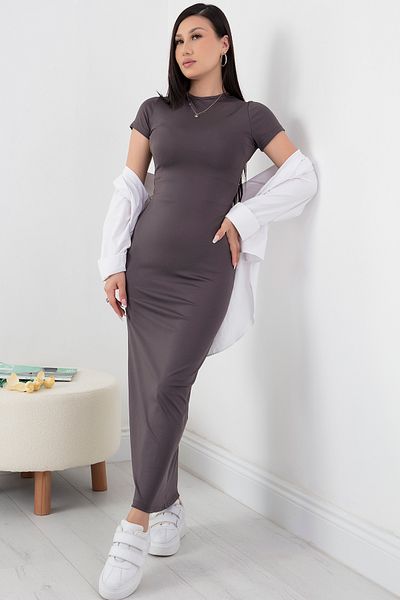 PULLIMM Rochie de bază cu jumătate de mânecă - 1040-3087