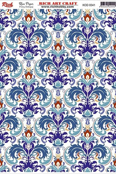 Rich Rice Decoupage Paper Code:8341