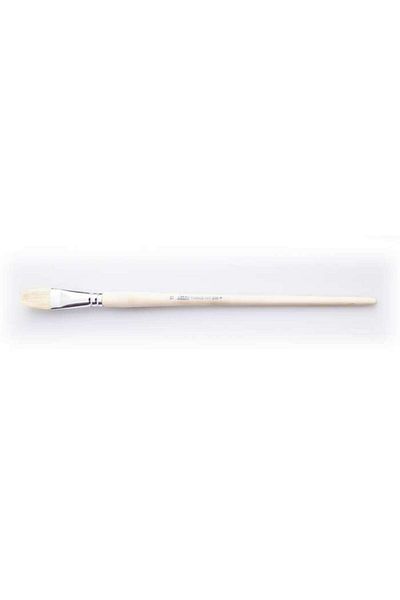 Pebeo Series 258F - Plain White Bristle Bristle Brush No18