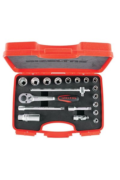 İzeltaş Six Corner Socket Wrench Set 3/8''1110006019