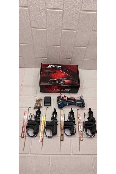 Oscar Central Lock Set 4 Motor (without remote control)
