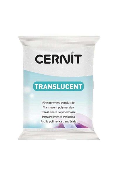 Cernit White Glitter Trans 56Gr - Ncntt56010
