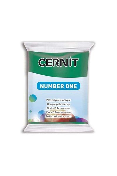 Cernit Number One Emerald Baking Dough - 56 g
