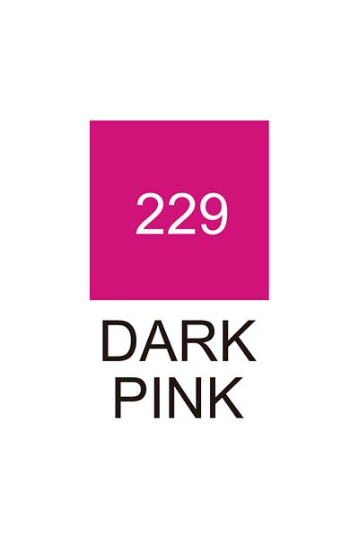 Zig Kurecolor Twin S Marker - Kc-3000 229 Dark Pink Pen
