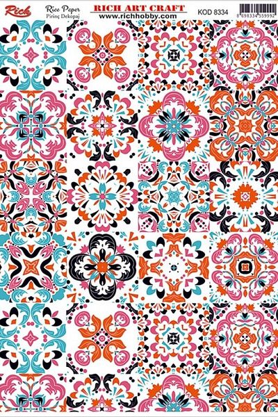 Rich Rice Decoupage Paper Code:8334