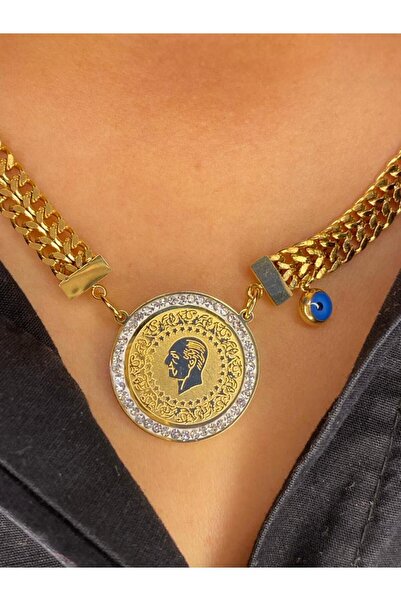 xesha Çelik Kolye Çok Şık Kararmaz Şimdi Diğerlerinden Farklı Olma Zamanı