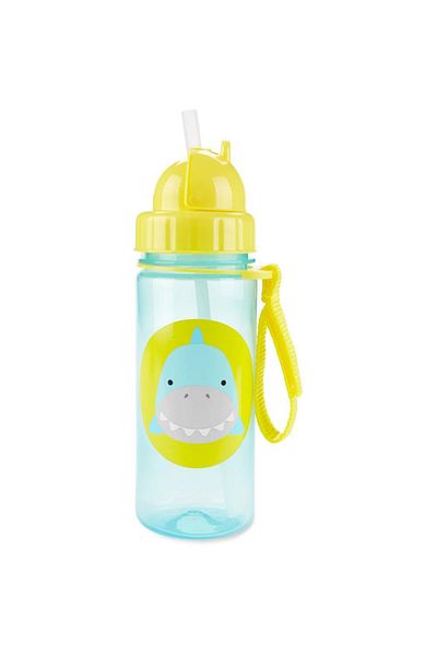 Skip Hop 350ml Shark with Straw (New)