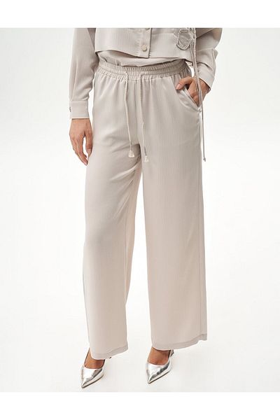 Kayra Elastic Waist Pants