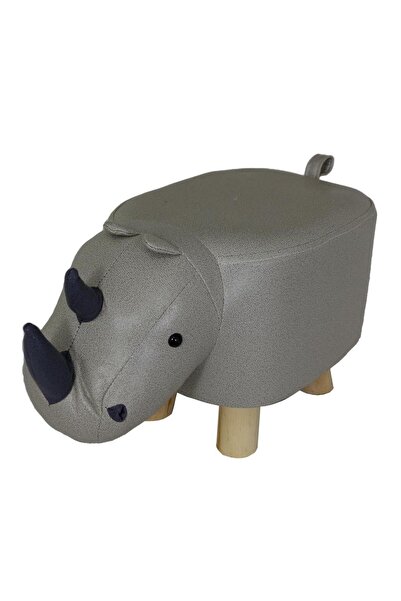 T.Concept T. Concept Hayvan ( Gri Gergedan ) Figürlü Çocuk Pufu, Kolay Siline...