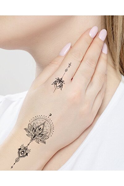 BP Tattoo Lilium Mini Boy Geçici El Dövmesi