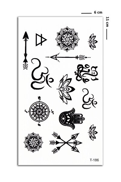 BP Tattoo Hamse Mini Boy Geçici Parmak Dövmesi