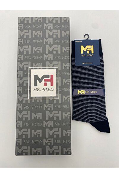 MRHERO 6-Piece Bamboo Men's Long Sock Socks - Black Perfume Scented