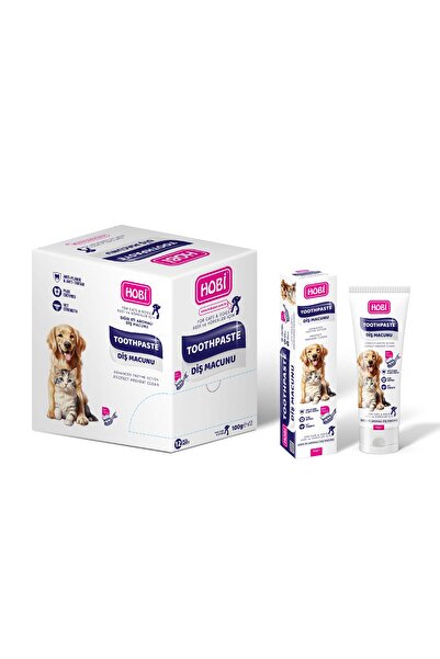 HOBİ Toothpaste Kedi Ve Köpekler İçin Diş Macunu 100 Gr