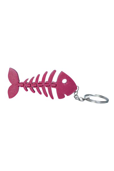Tesseract Burgundy Anchovy Movable Keychain