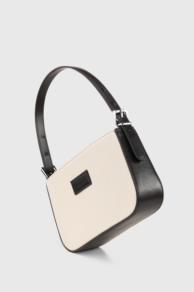 Housebags Black Soft Baguette Bag - 208