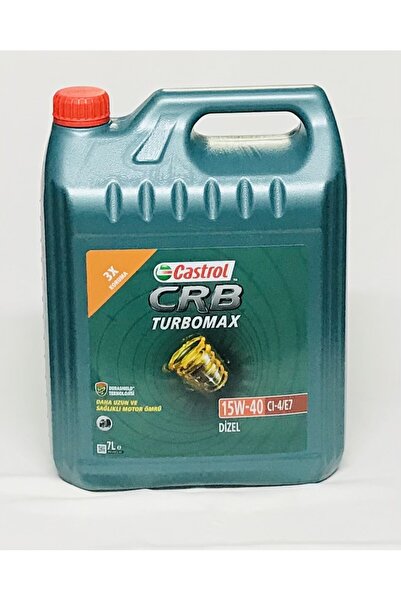CASTROL Crb Turbomax 15W-40 7 Litre Dizel Motor Yağı Üretim YILI:2024