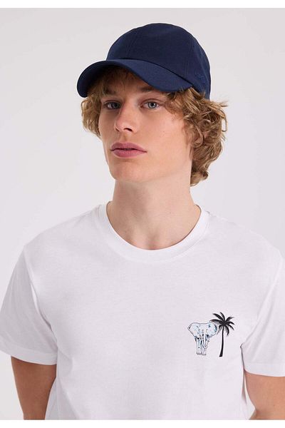 WESTMARK LONDON WMCARTER Тъмносиня памучна шапка