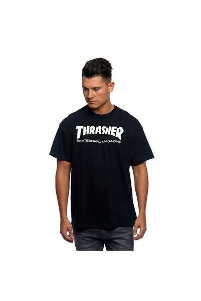 Thrasher Skatemag Black Tişört
