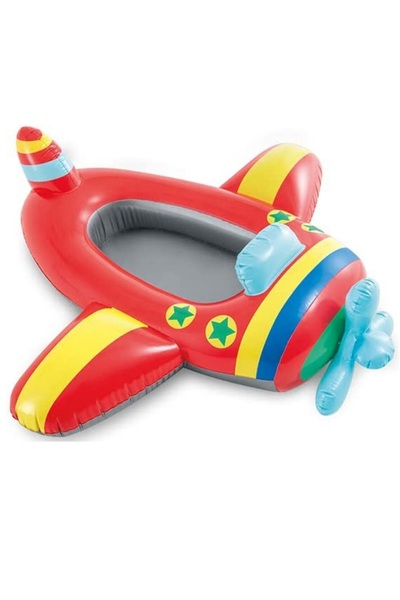 Intex İntex 59380 Uçak Figürlü 119x114cm Şişme Havuz Deniz Botu