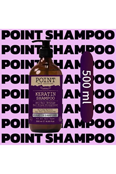 Point POİNT Kırılma Ve Dökülme Karşıtı Kolajen Saç şampuanı . Kuaför