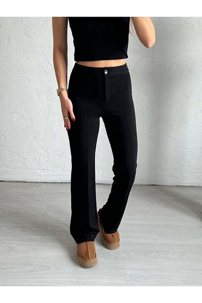 VivaJoy Ultra High Waist Lycra Crepe Palazzo Women's Trousers - Recovery