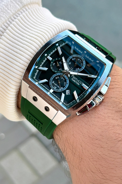 Ferrucci Function FCF03297FS Silikon Kordon Erkek Kol Saati