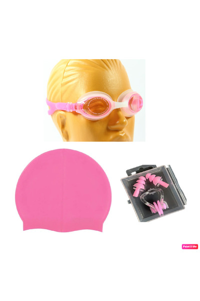 AVESSA 3’lü Yetişkin Havuz Seti Pembe 2788