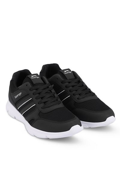 Slazenger EFRAT Large Size Men's Sneakers - Black White