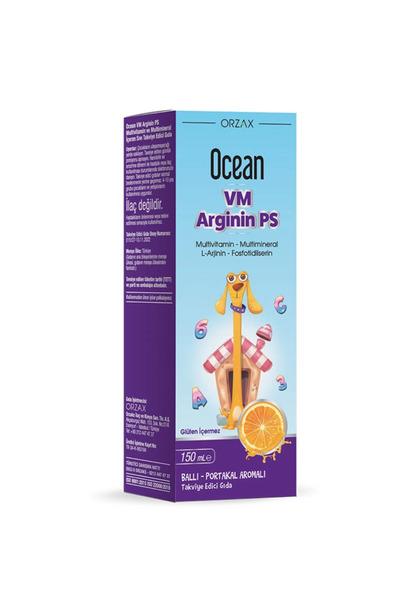 Ocean Orzax Ocean VM Arginin PS Takviye Edici Gıda 150 ml-MFREYON01079