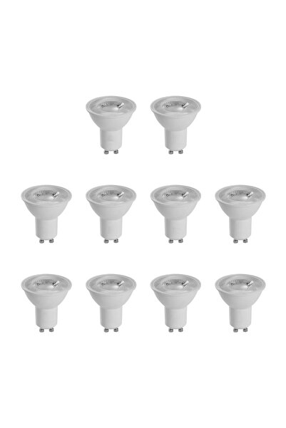 LDN LED 7W GU10 LED Ampul GU10 -LDN7 4000K Ilık Beyaz 10'lu Paket