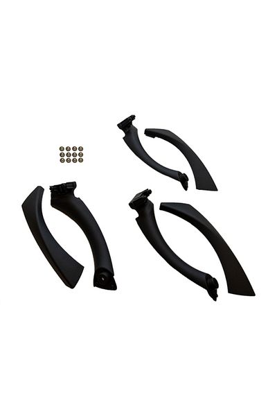 Wender Parts Bmw E90 Front Rear Interior Door Handle Handle Set 6 Pieces Black Color