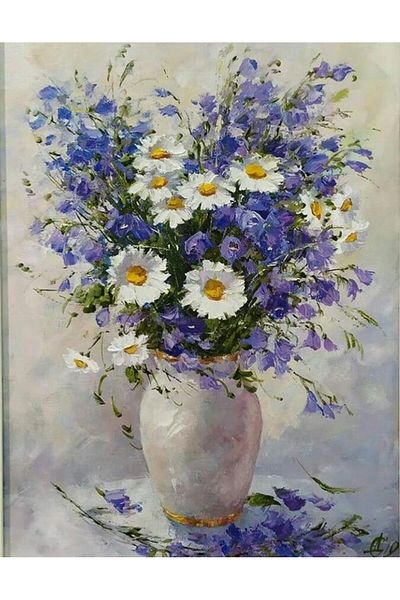 dialands 46x58 cm Purple Flowers - DM214
