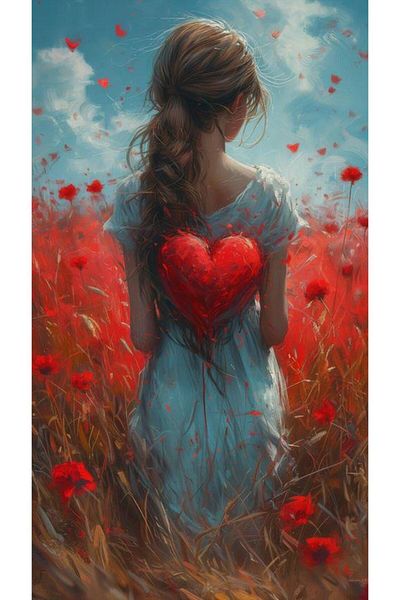dialands Heart 37X65Cm-Dm193