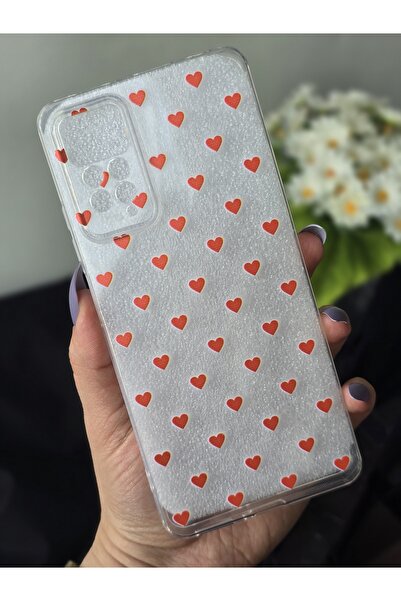 SUPER FRAME Xiaomi Redmi Note 11 Pro & Note 12 Pro 4G Uyumlu Baskılı Şeffaf T...