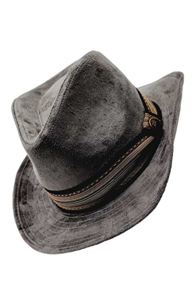 Mood Agenda Καπέλο Fedora Unisex Nubuck Cowboy
