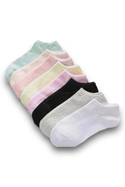 ZvM 8-пакет смесени меки цветни невидими дамски кецове