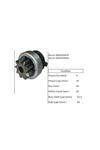 ÖLMEZ OTO YEDEK PARÇA DUCATO JUMPER BOXER TRANSIT STARTER GEAR