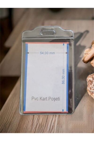 Gempo 5 bucăți husă verticală impermeabilă pentru insignă cu nume, model univ...