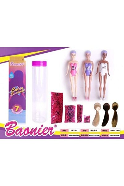 Özaydınlar Baonier Silindir Kutu Süpriz Bebekler Renk Değiştiren