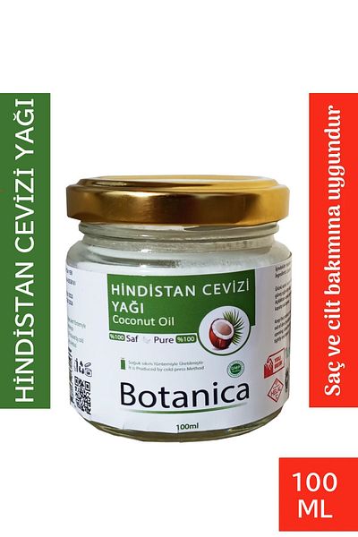 botanica Coconut Oil - Cocus Nucifera - (Hair Moisturizing) Hair Care Oil Coconut Oil 100 ml