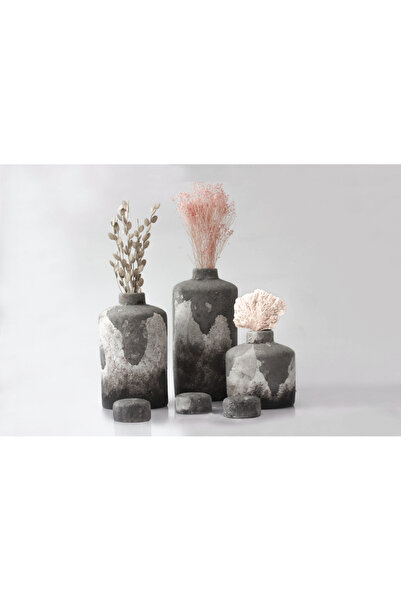 MOENAStudio Batik Seramik Küp Vazo Seti