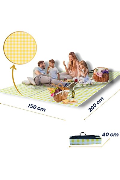 OKAVANGO Plaj Matı, Plaj Havlusu, Oyuncakları, Kamp Matı, Piknik Örtüsü, Su G...