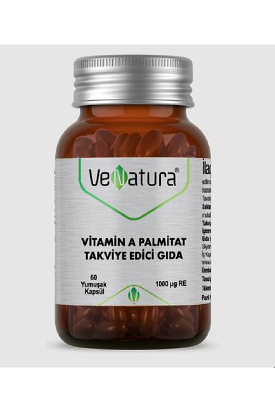 VeNatura 60 Soft CApsules - VitAmin A Palmitat Food Supplement