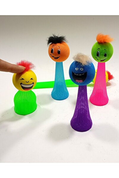 abnturk 1 Adet Parmakla Fırlayan Suratlar Bas Fırlat Zıp Zıp Oyuncak Emoji To...