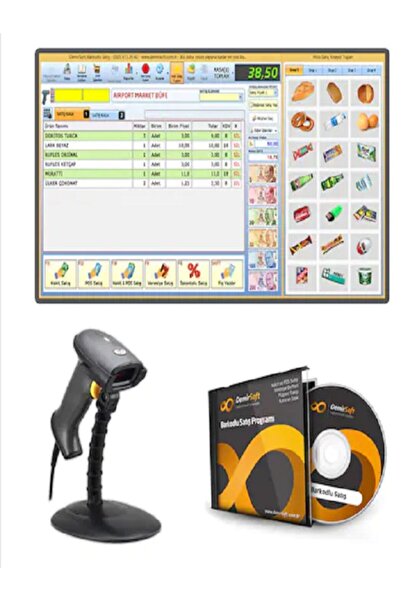 DemirSoft Barkodlu Satış Sistemi Ve Barkod Okuyucu