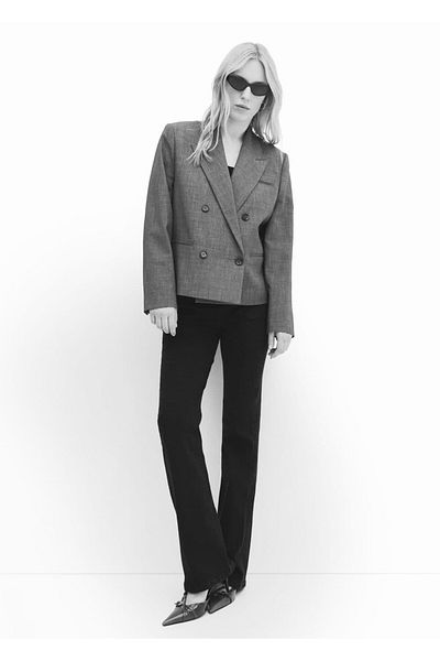 MANGO Woman Flared pregnant jeans