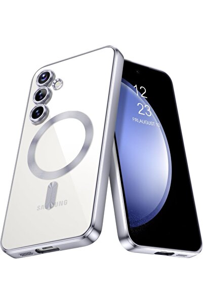 Rivor Samsung Galaxy S24 Plus Kılıf Kamera Korumalı Magsafe Wireless Şarj Şef...