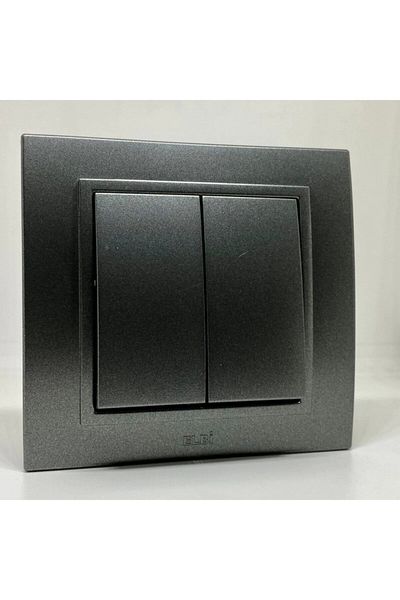 ELBİ مفتاح Zena Commutator المزدوج مع إطار مدخن
