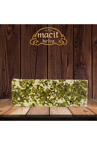 inebolu macit helva 3 kg Tahini Halva - Pistachio (Whole Package)