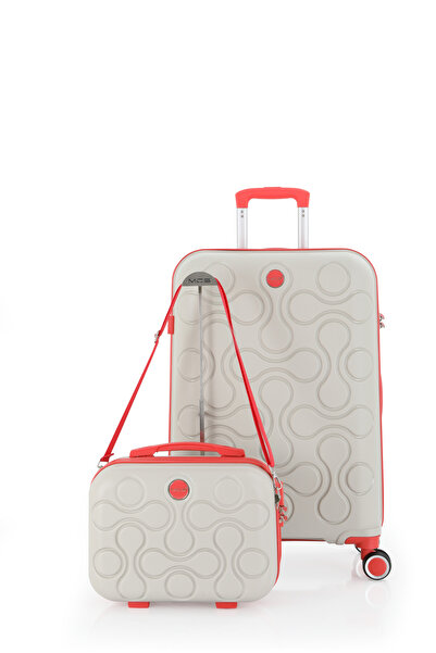 MÇS Mçs Polipropilen 2'li Valiz Seti Orta & Makyaj V376